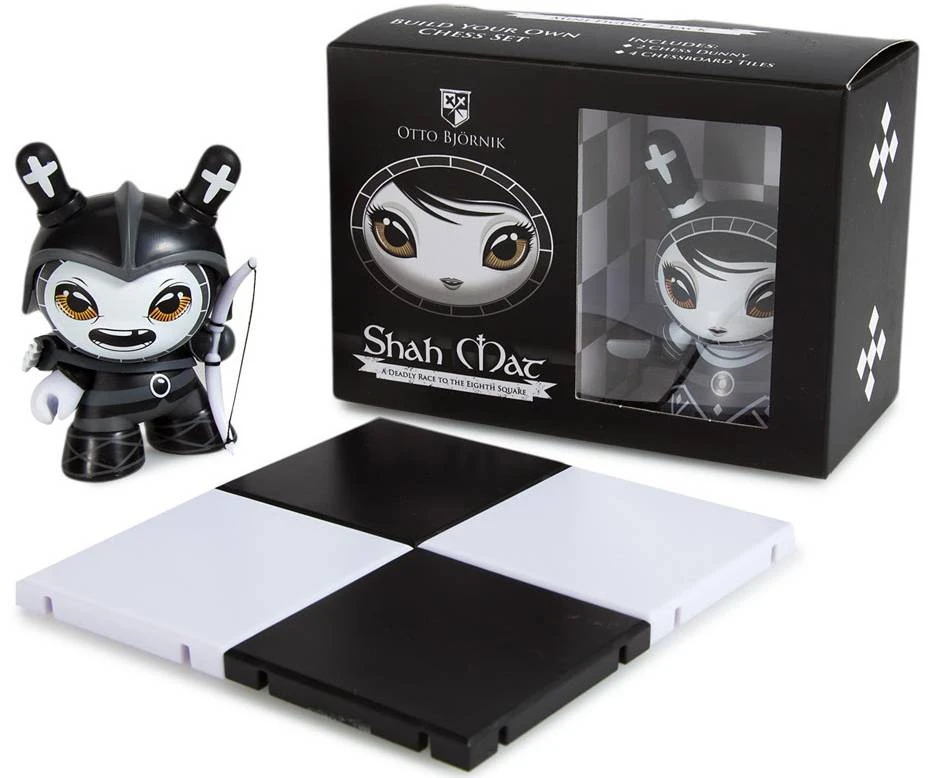 Pawn & Bishop Set (Black) Shah Mat Dunny By Otto Björnik 4 Pawn & Bishop Set (Black) Shah Mat Dunny By Otto Björnik - Image 4